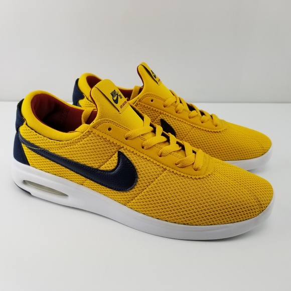 nike sb air max bruin vapor yellow